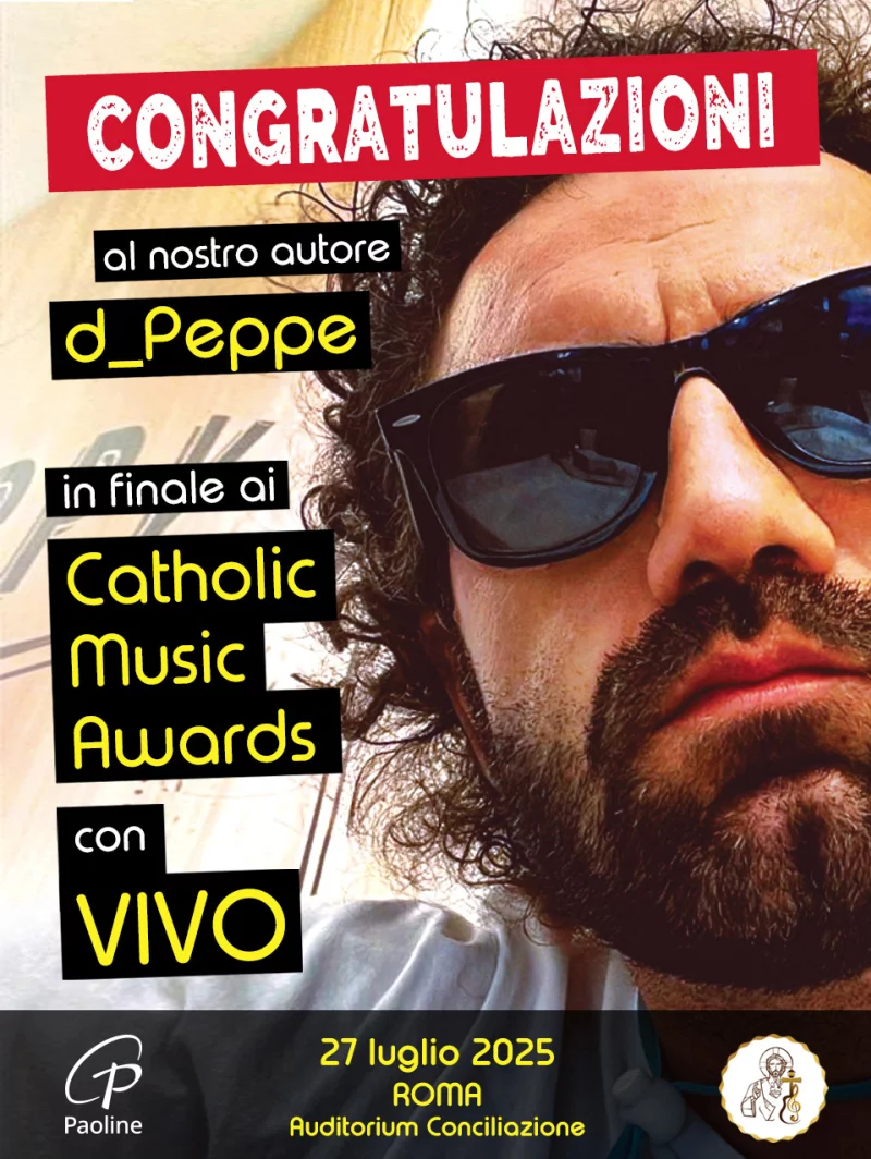 Nominations per d_Peppe ai Catholic Music Awards